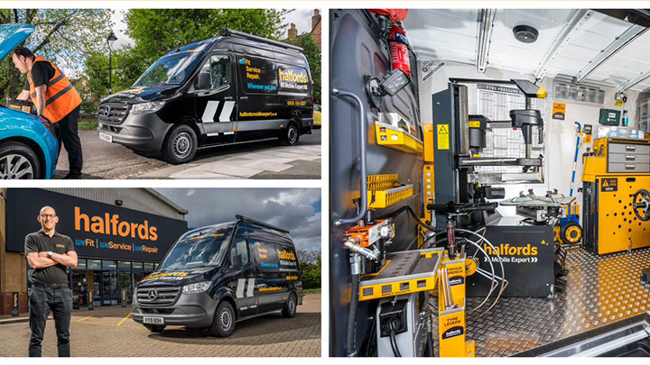 Halfords, Londra’da Mobil Expert’in Tekerlekli Garajını Genişletiyor